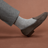 Gris & Rouge - Color Block - Coton