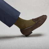 Verde Kaki – Cachemir y Seda