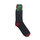 Navy &amp; Red - Cables - Cotton