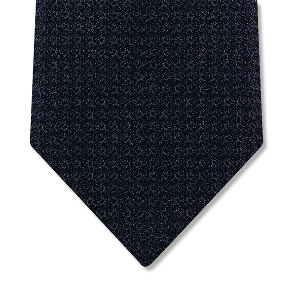 Grenadine bleu marine - Soie