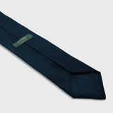 Midnight blue silk tie
