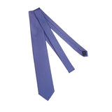 Corbata Azul Real & Roja – Motivo Floral – Seda