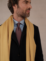 100% Cashmere Scarf - Yellow