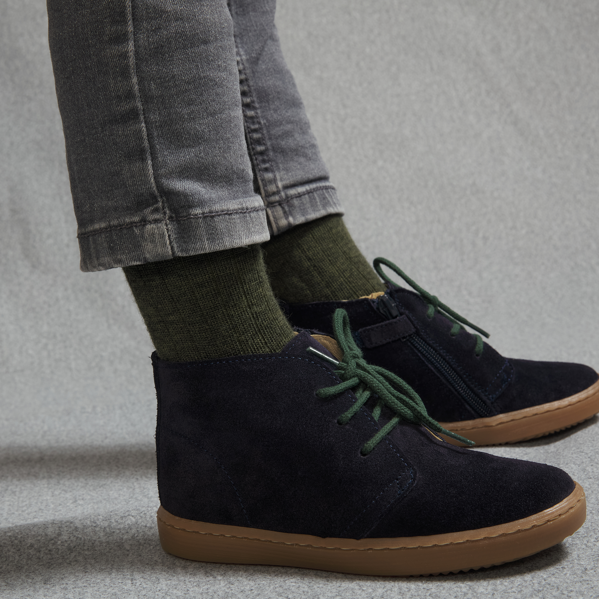 Vert kaki - Super-solide Laine