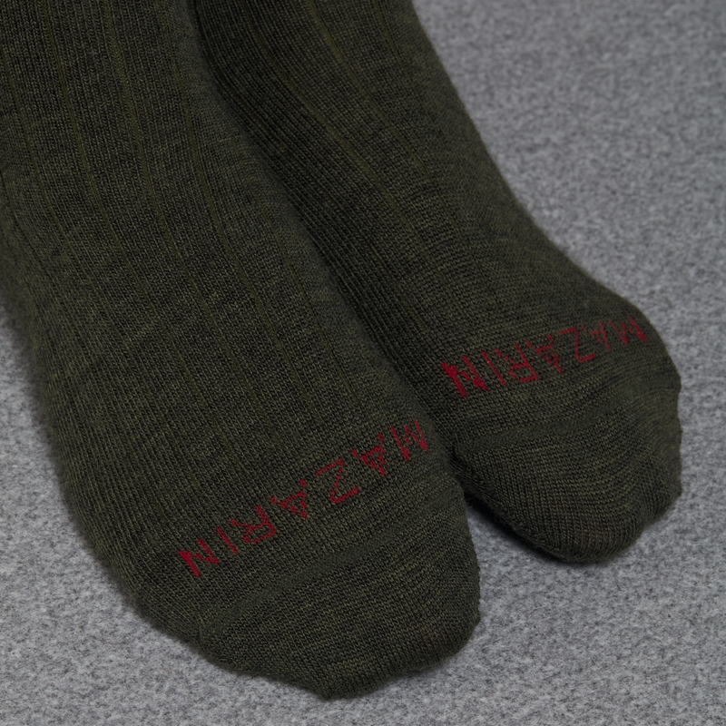 Khaki green - Super-durable Wool