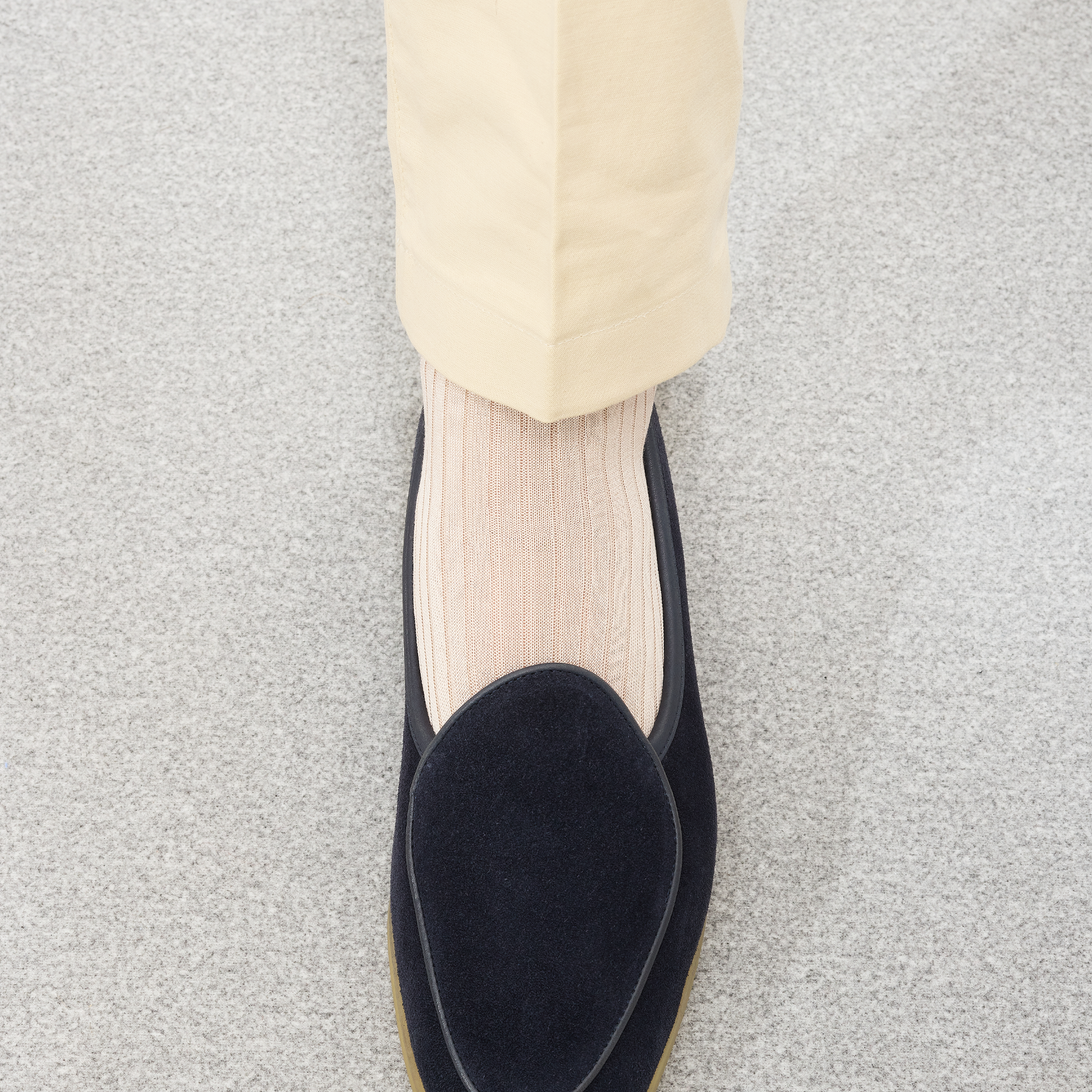 Naturbeige – Fil d’Écosse Baumwolle