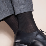 Black - Cotton Lisle