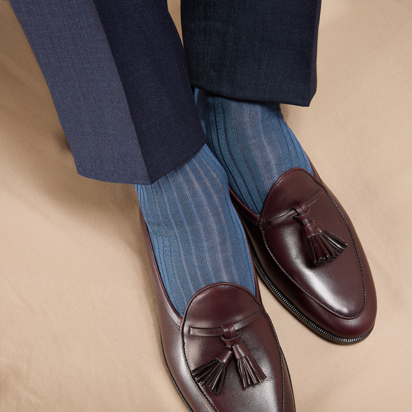Steel Blue – Lisle Cotton