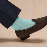 Turquoise Blue – Lisle Cotton