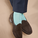 Turquoise Blue – Lisle Cotton