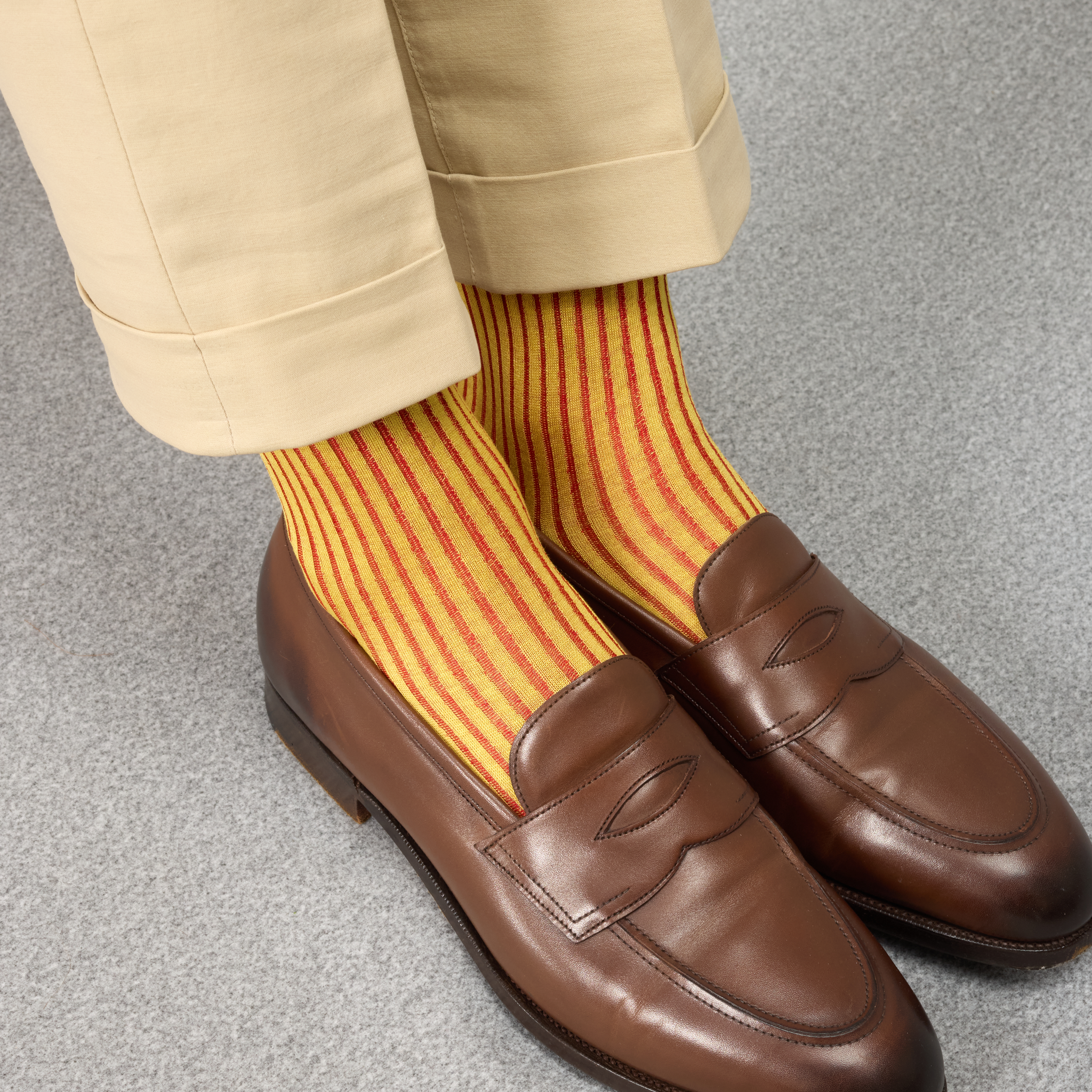 Amarillo y Rojo – Hilo de Escocia