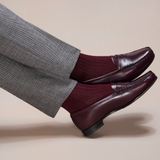 Burgundy - Cotton Lisle