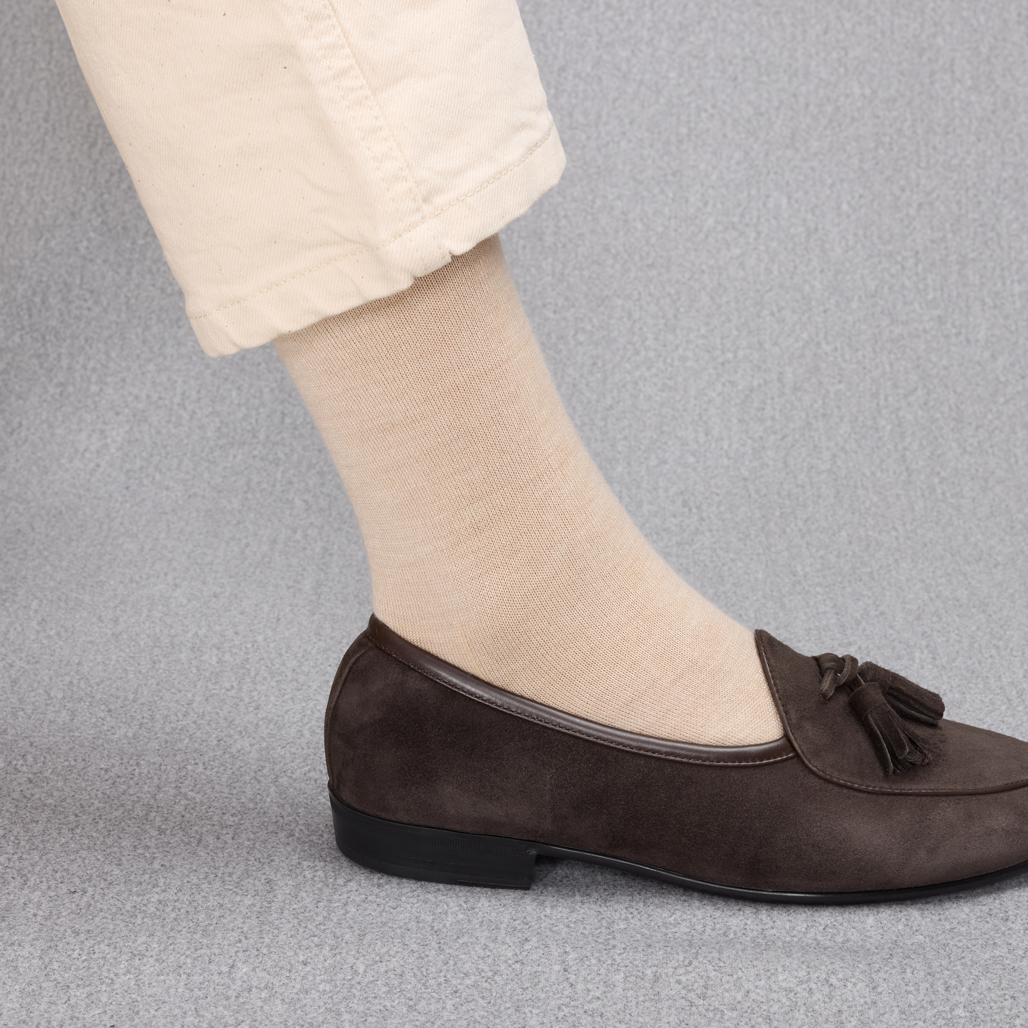 Beige – Merinowolle & Kaschmir