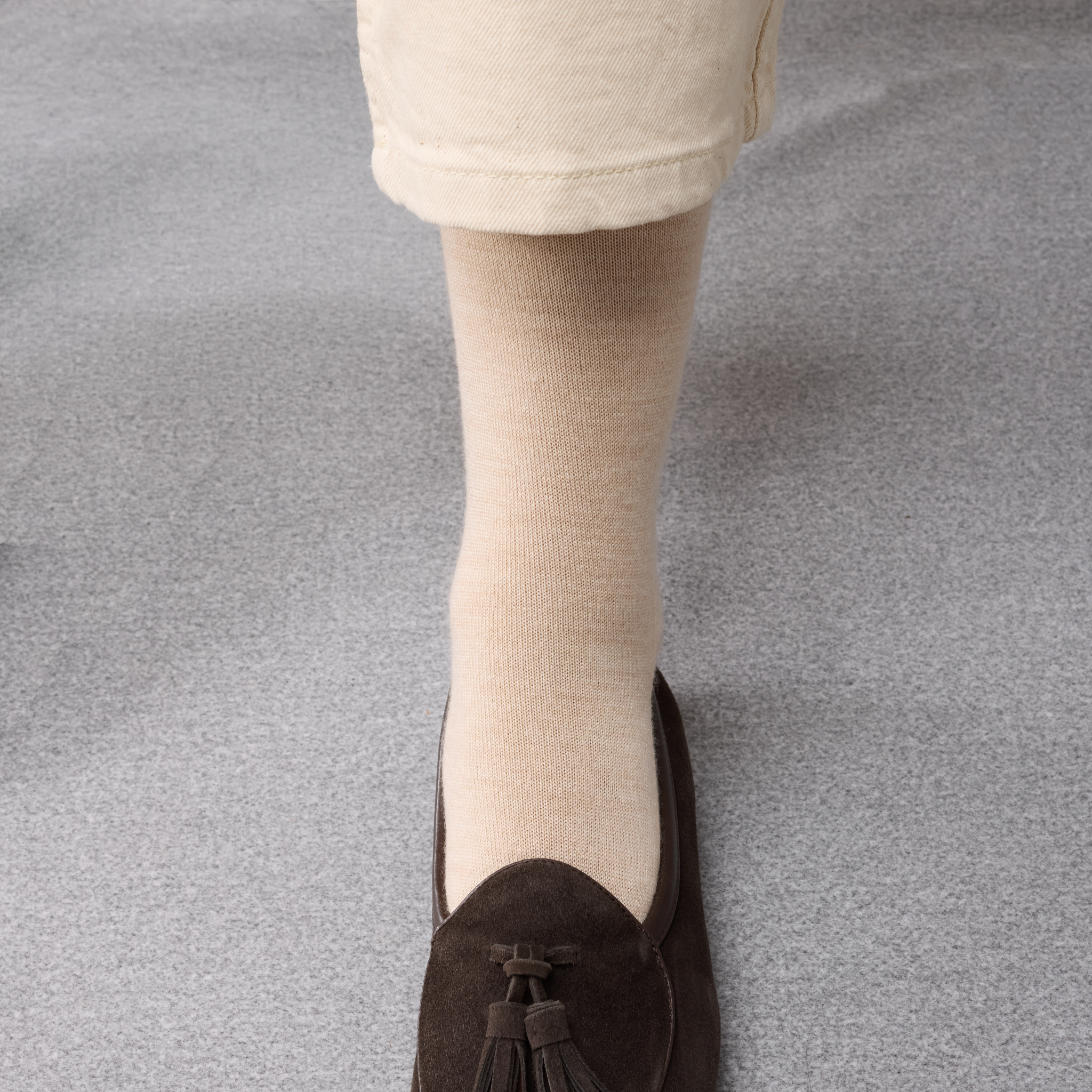 Beige – Merinowolle & Kaschmir