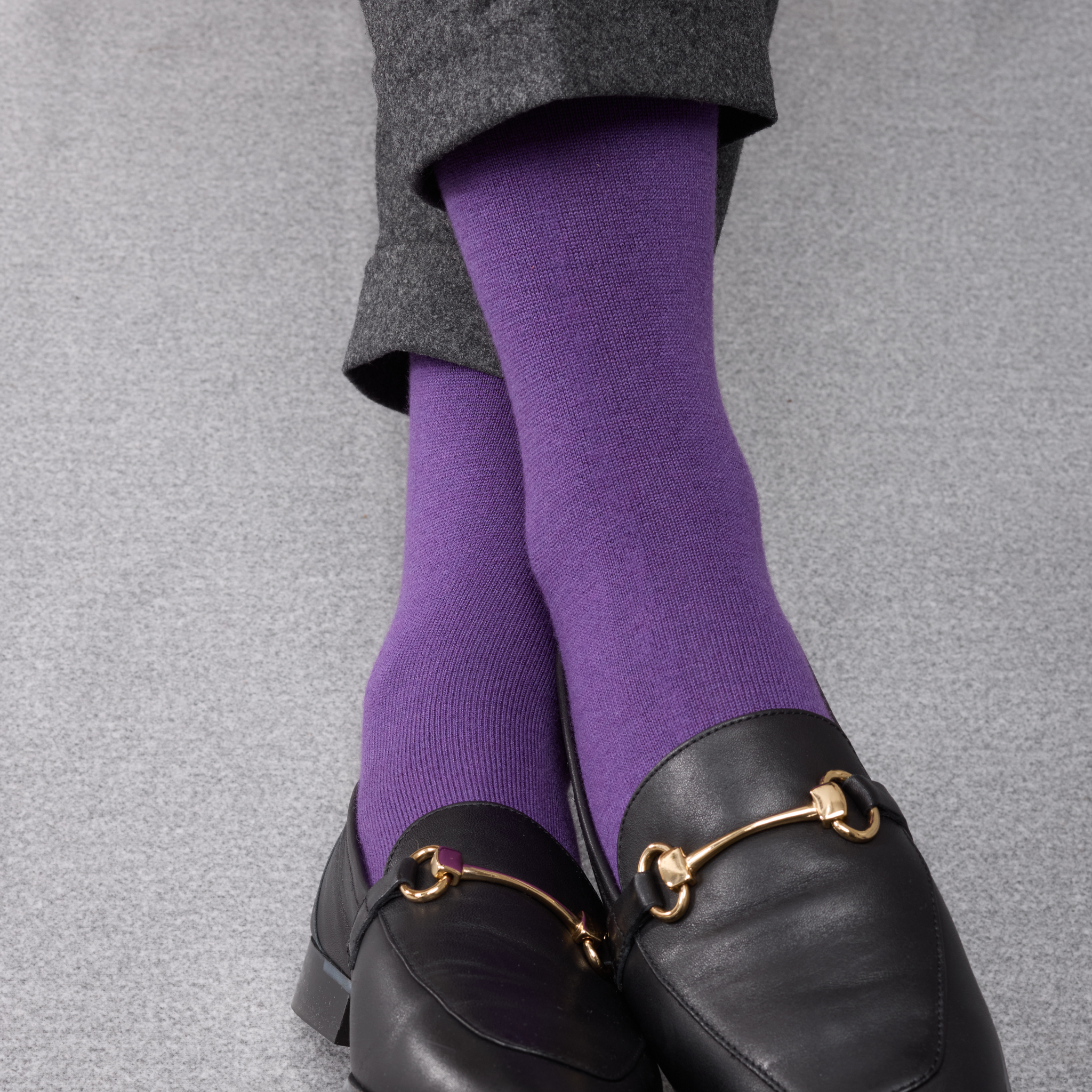 Violett – Merinowolle & Kaschmir