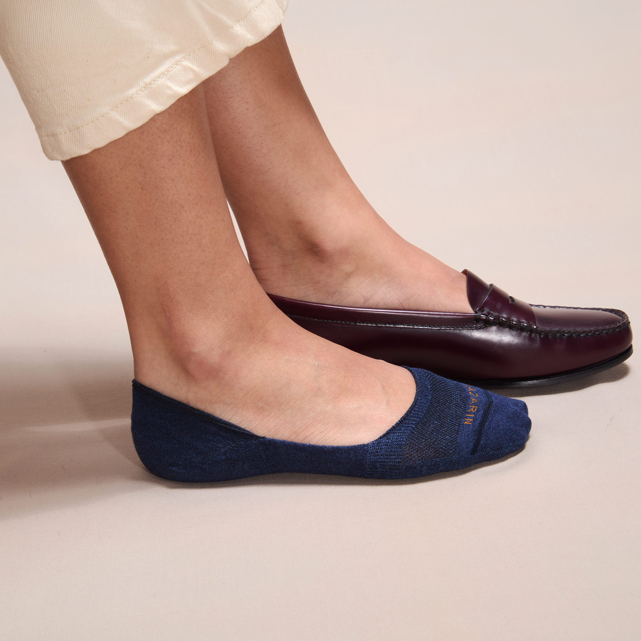 Bleu nuit - Mocassin