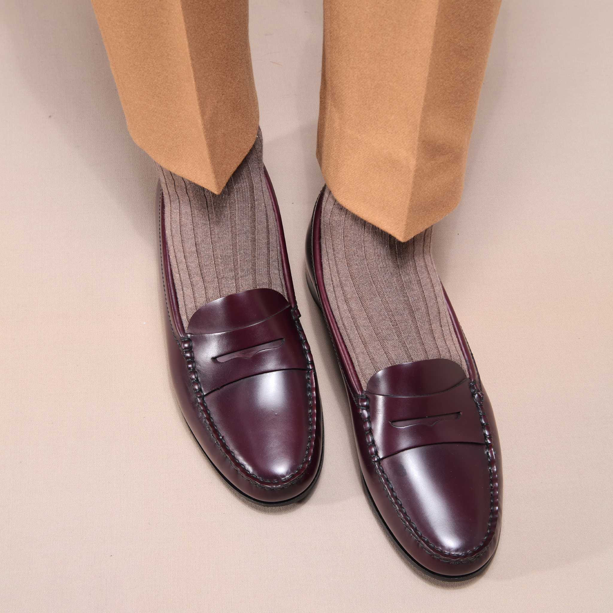 Taupe - Super-Solid Fil d'Écosse Baumwolle
