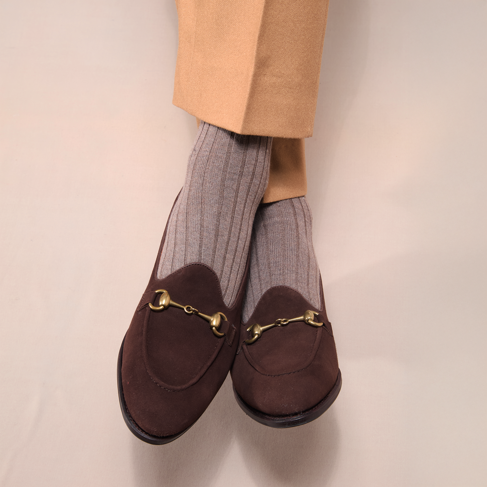 Taupe - Super-Solid Fil d'Écosse Baumwolle