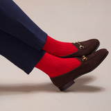 Bright red - Super-solid Wool