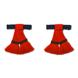 Orange vif - Garters