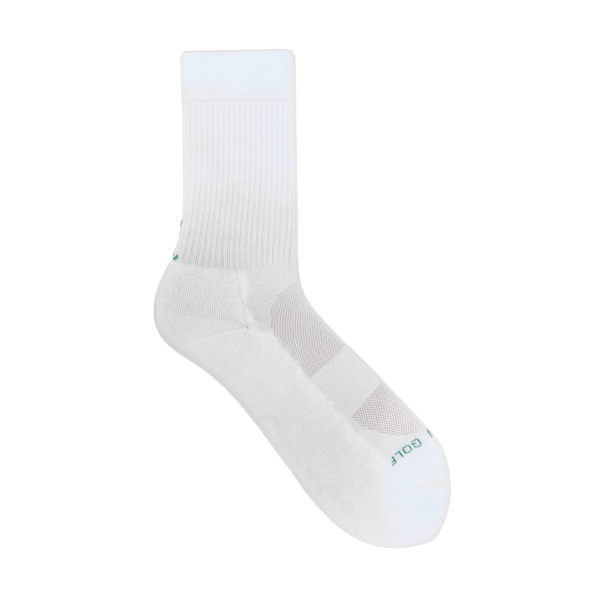 Blanc & Vert vif - Golf - Coton