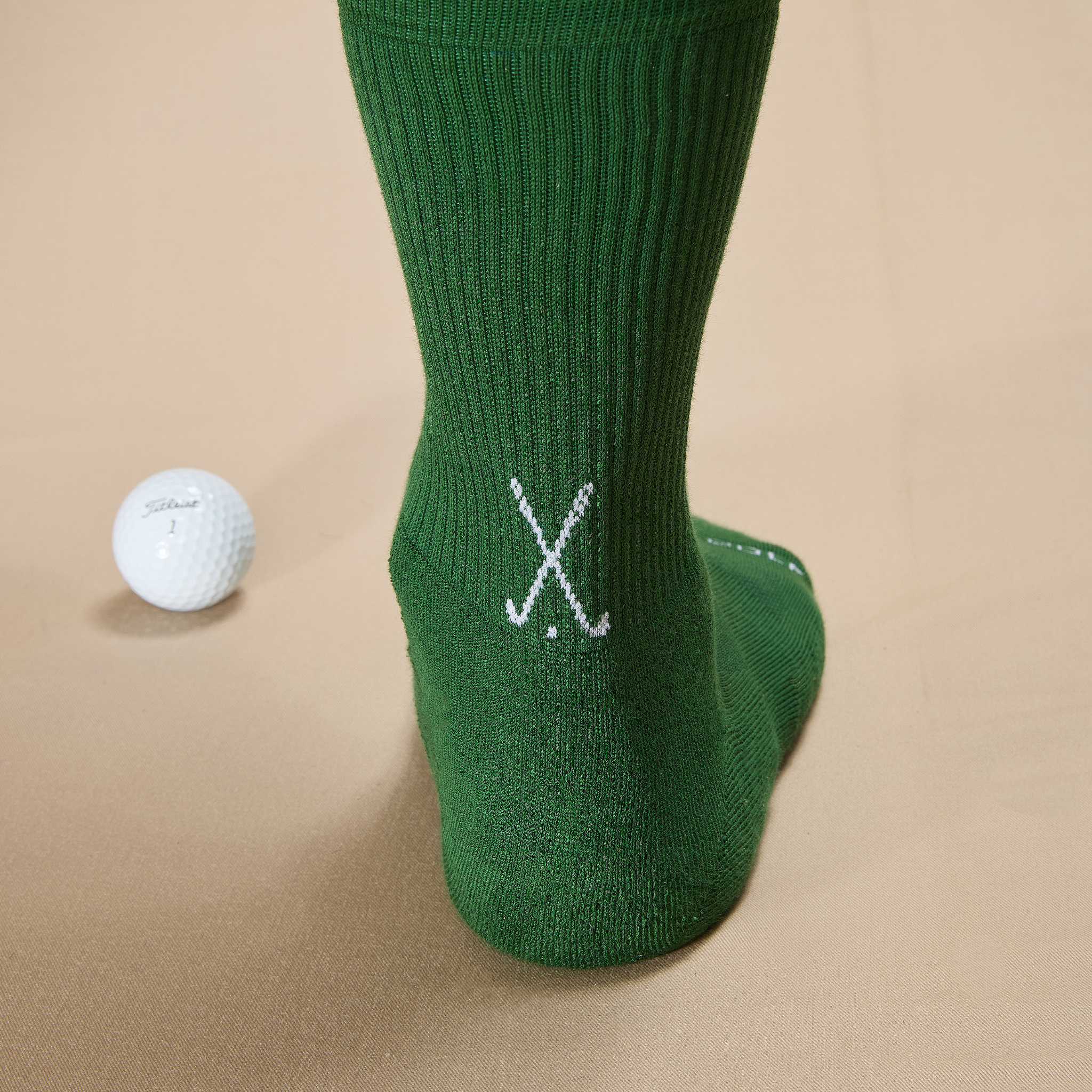 Grün & Weiß - Golf - Baumwolle