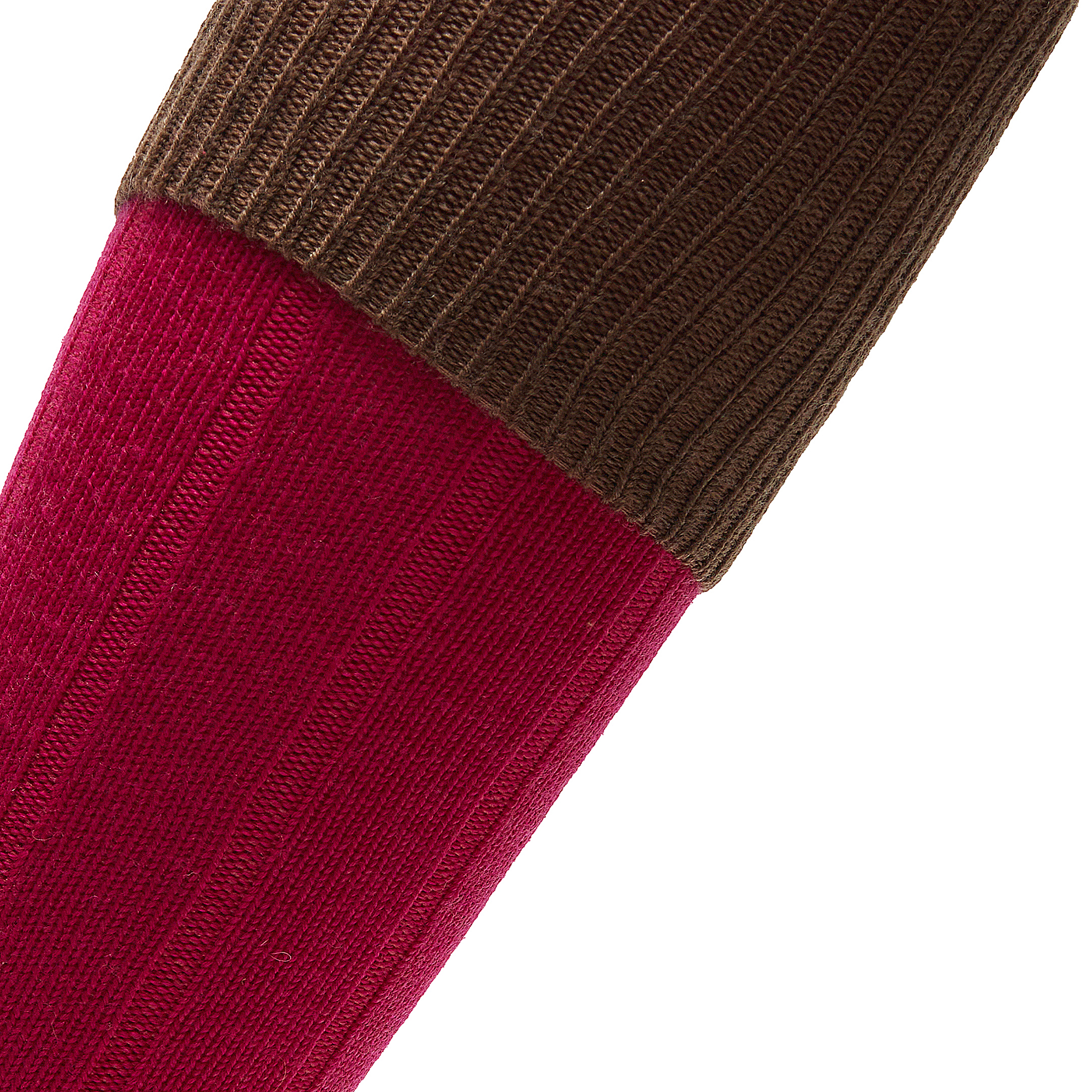 Fuchsia & Taupe - Wolle
