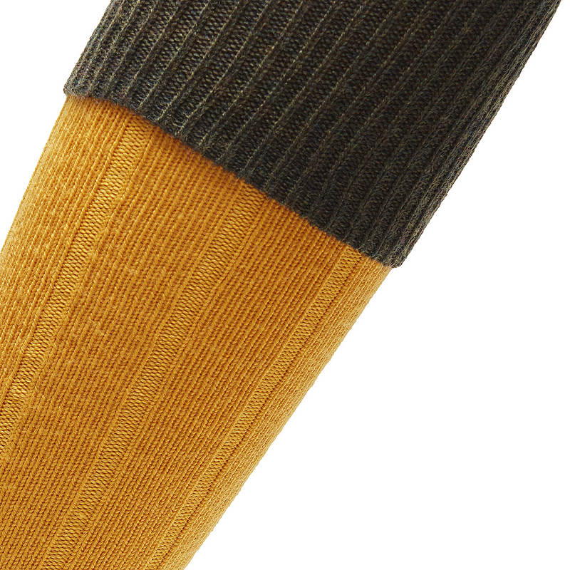 Yellow & Khaki - Wool