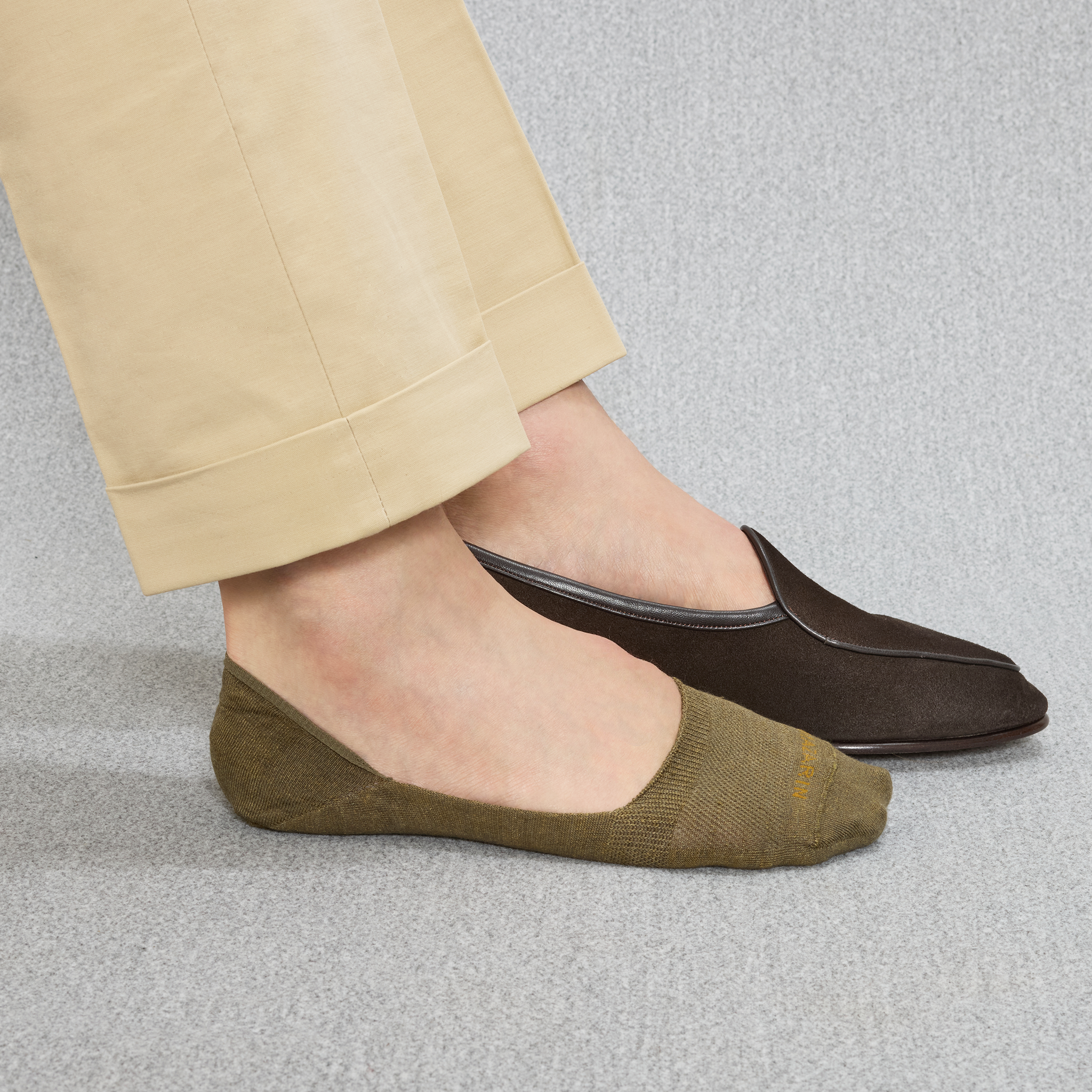 Vert kaki - Mocassin