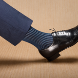 Marine & Bleu ciel - Fil d'Écosse