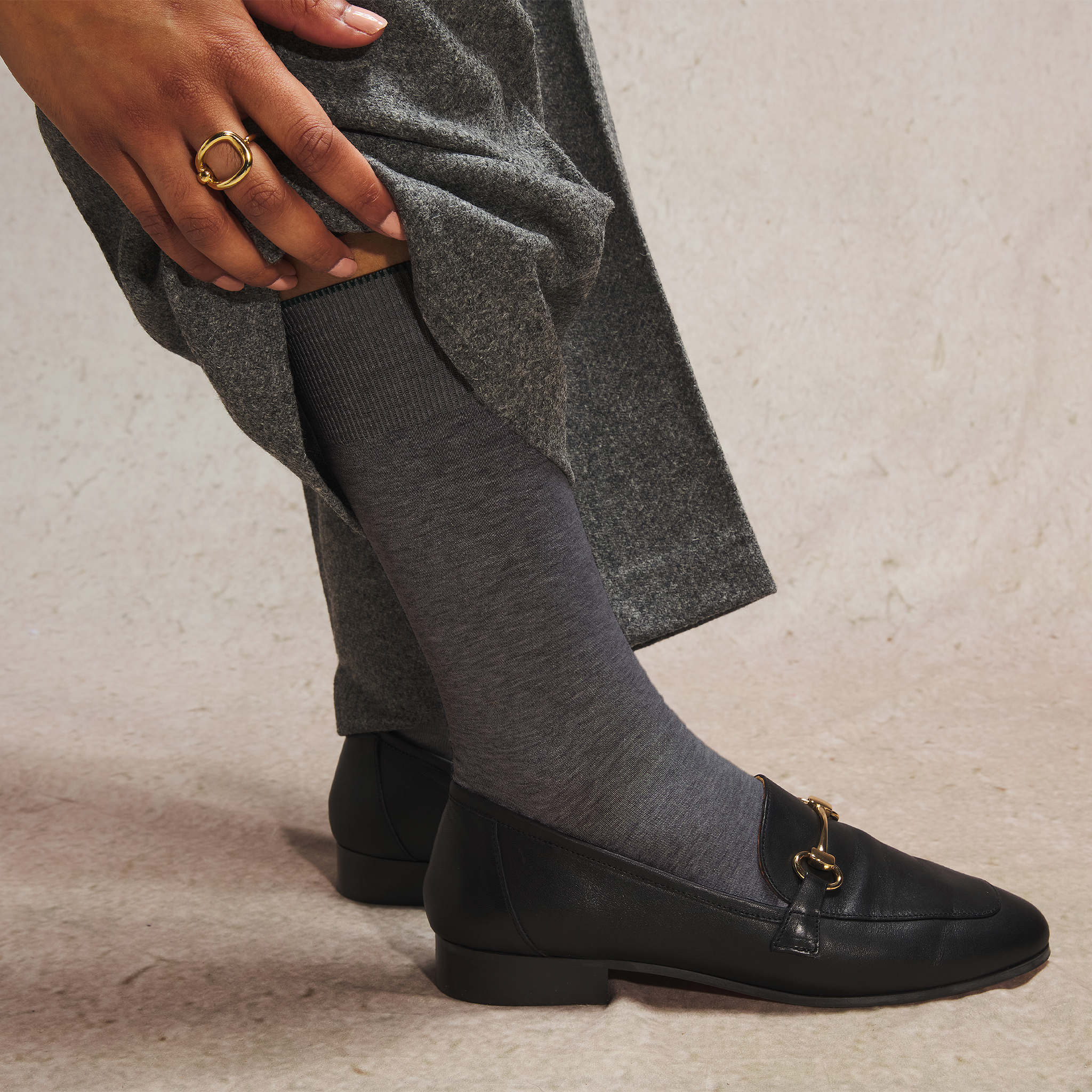 Gris moyen - Coton Supersoft