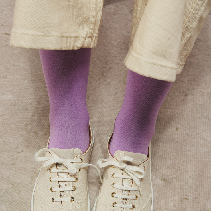 Chaussettes Labonal En Coton Mélangé - Lilas - Taille 39-41 - Pour Femme - Courtes