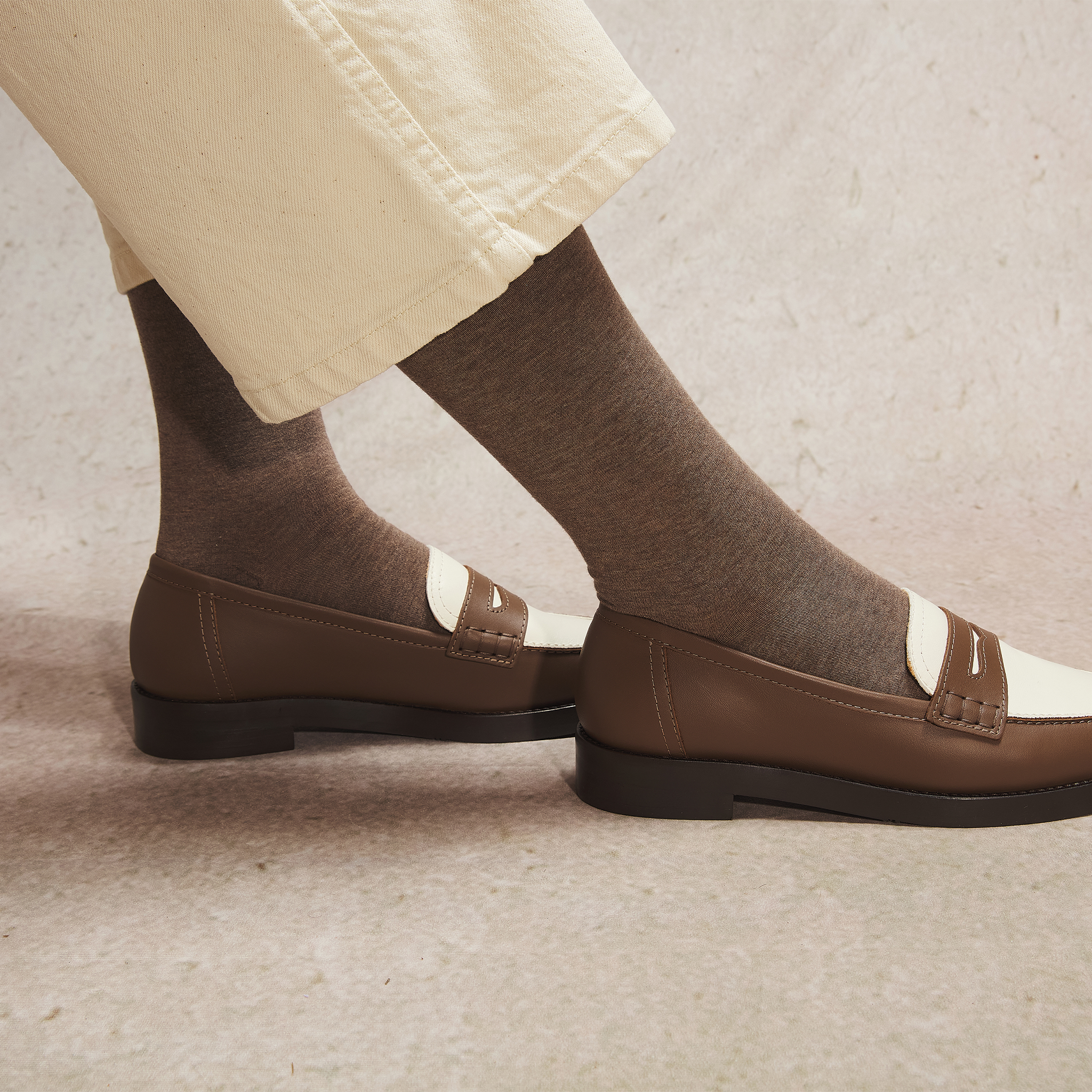 Taupe - Supersoft-Baumwolle