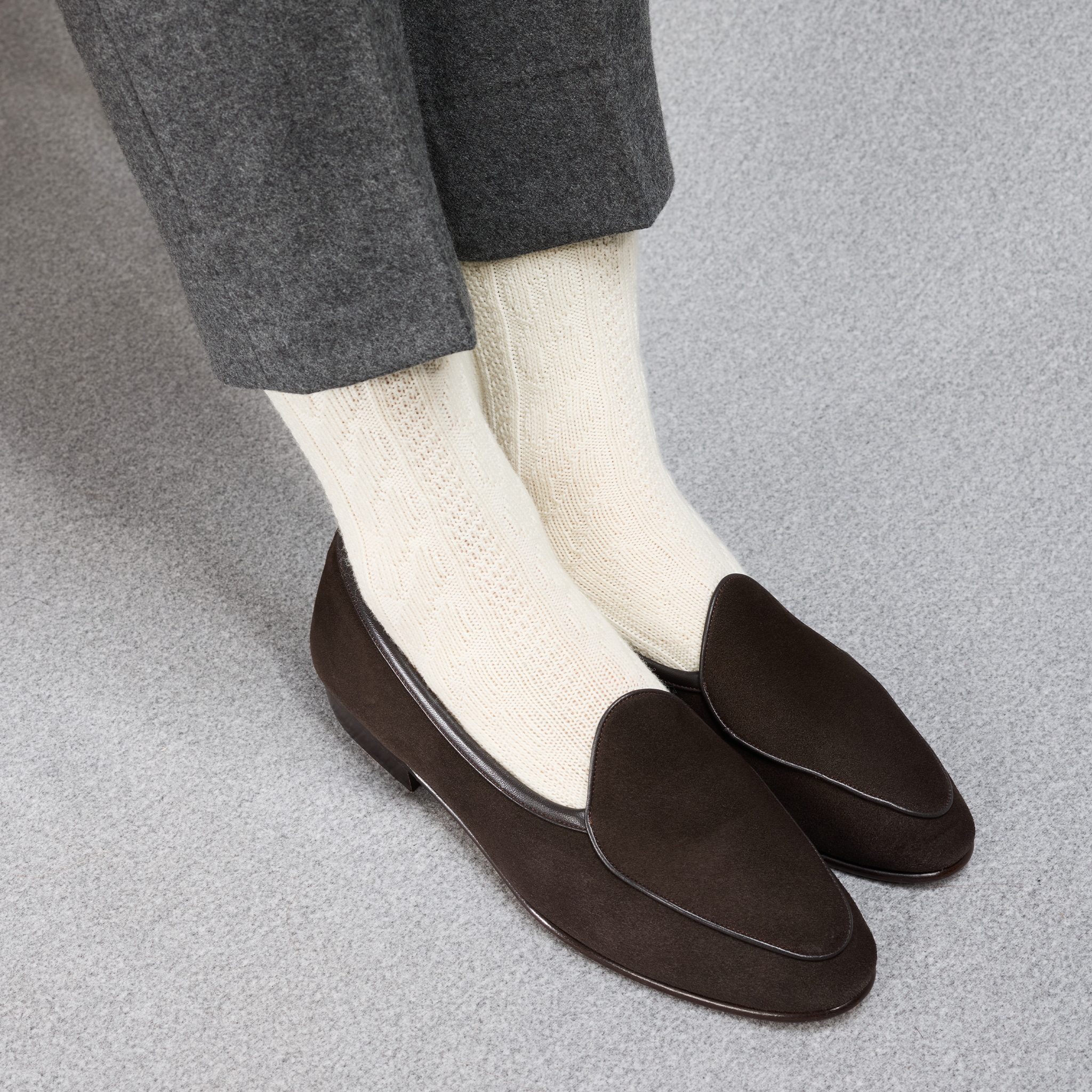 Blanco Crema – Trenzado – Lana Súper-Resistente