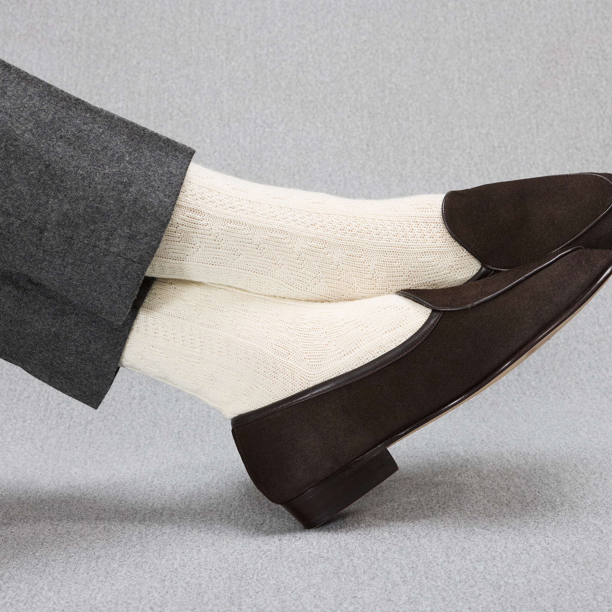 Blanco Crema – Trenzado – Lana Súper-Resistente