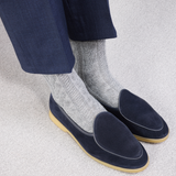 Gris clair - Torsades - Super-solide Laine