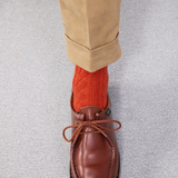 Orange - Torsades - Super-solide Laine