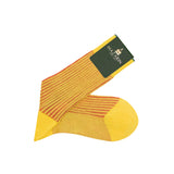 Yellow & Red - Cotton Lisle