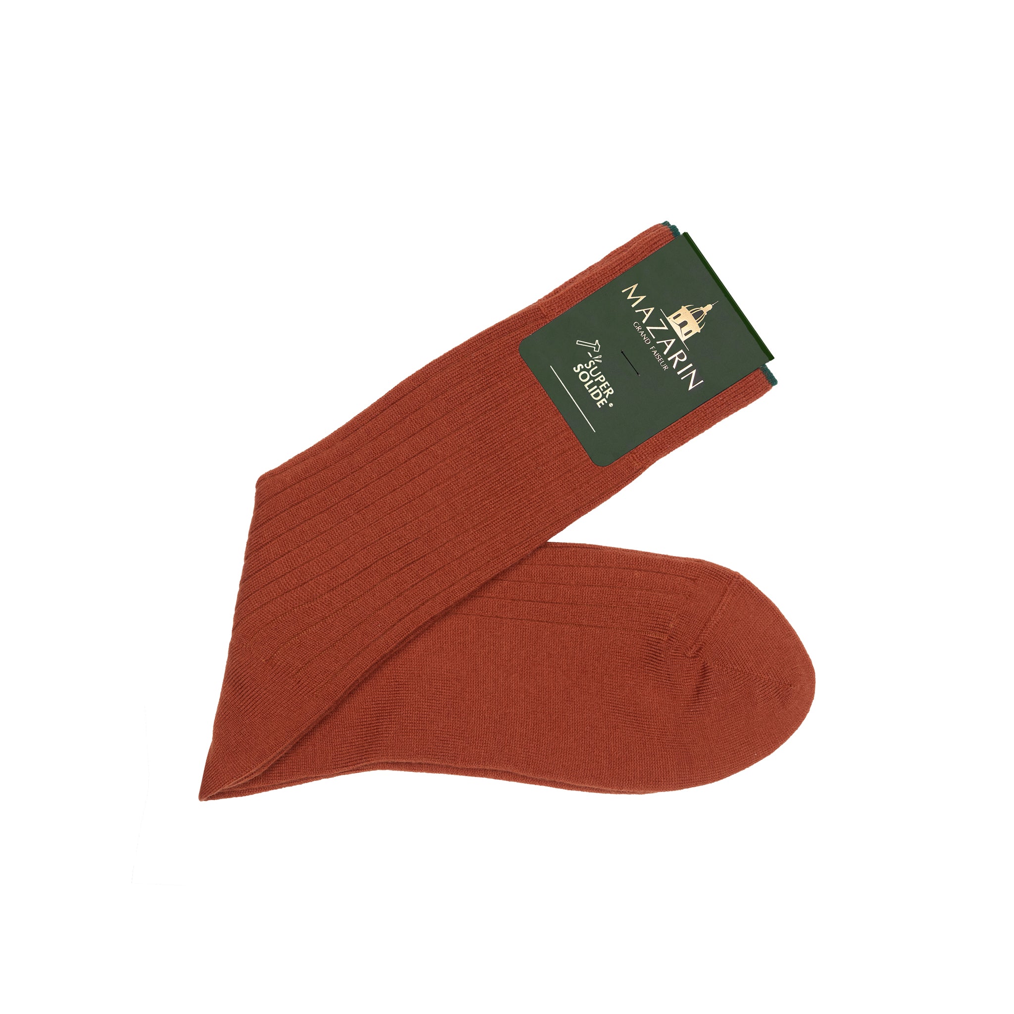 Terrakotta-Orange - Super-Solid Wolle