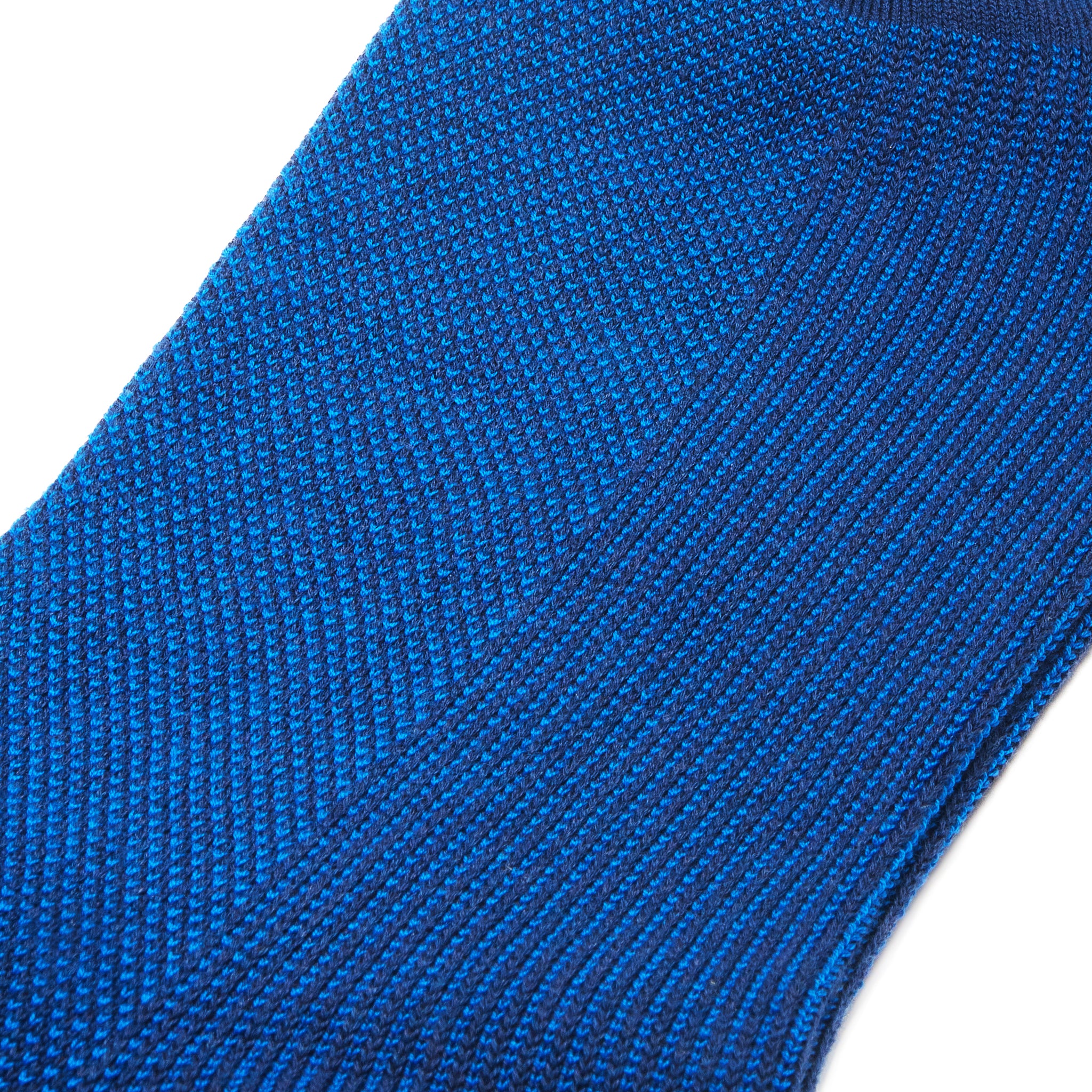 Denim & Blau Elektrik - Kaviar - Super-Solid Fil d'Écosse Baumwolle