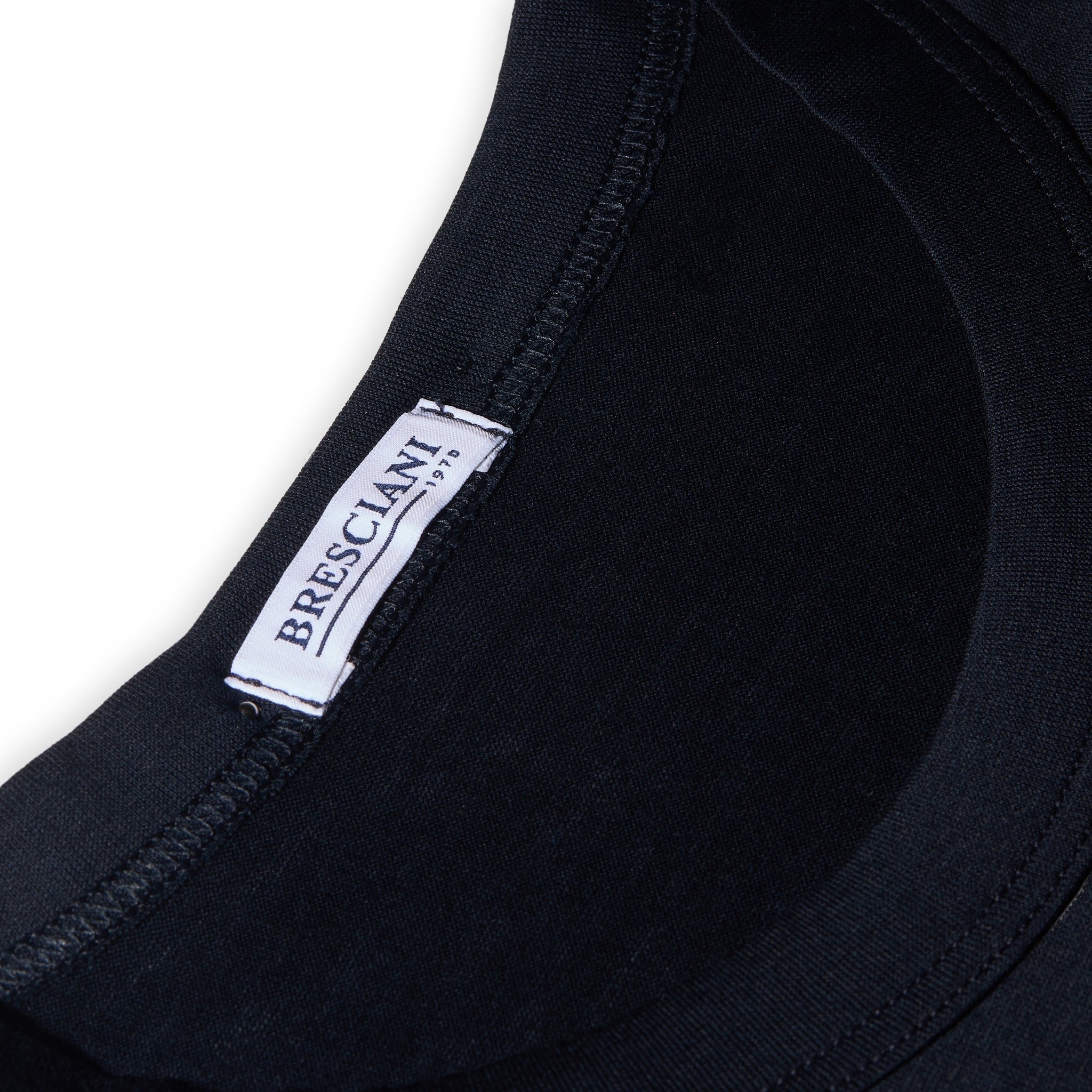 T-shirt col rond - Blau - Baumwolle