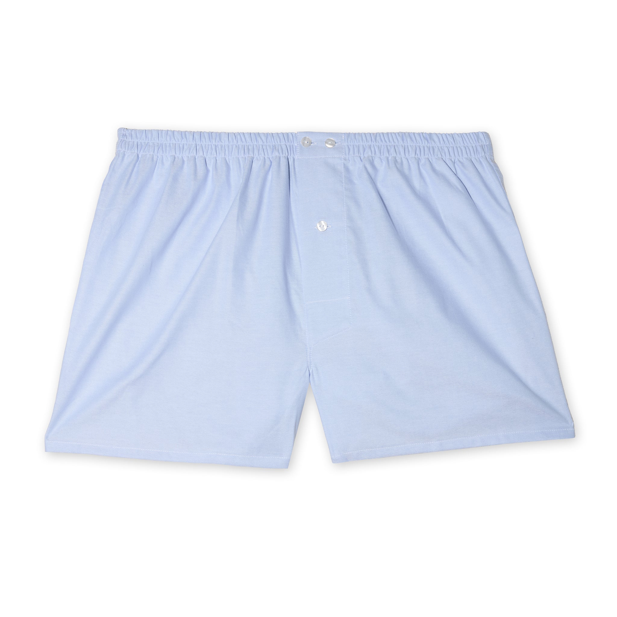 Hellblaue Unterhose - Oxford-Baumwolle