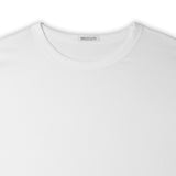 Camiseta de cuello redondo - Blanco - Algodón