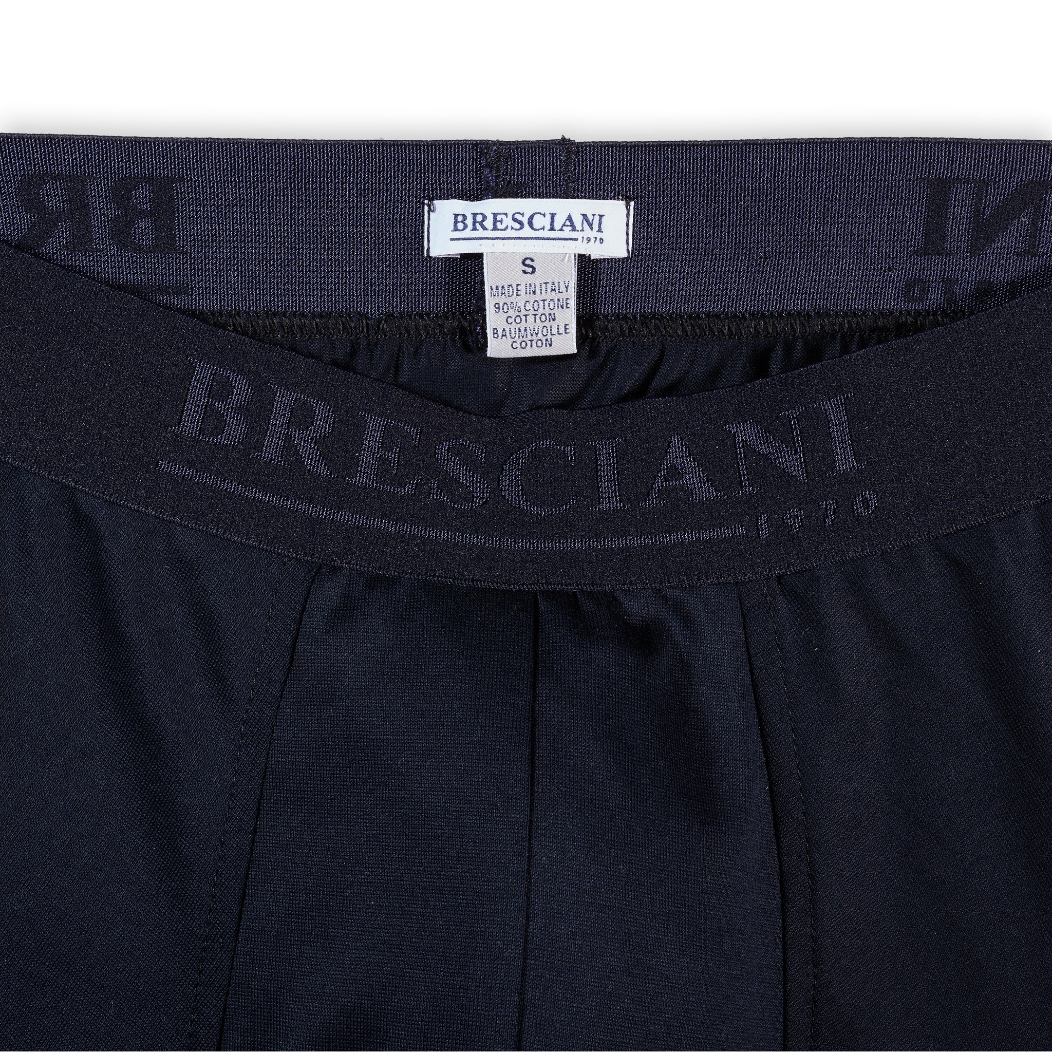 Boxer Bresciani - Blau - Baumwolle