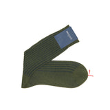 Vert kaki & Bleu - Fil d'Écosse