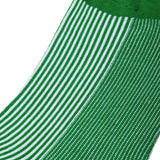 Vert & Blanc - Rayures transat - Super-solide fil d'Écosse