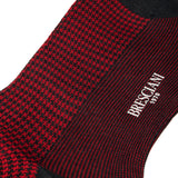 Gris & Rojo - Pata de gallo - Hilo de Escocia