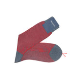 Denim & Rouge - Rayures transat - Fil d'Écosse