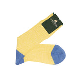 Yellow & blue - Linen