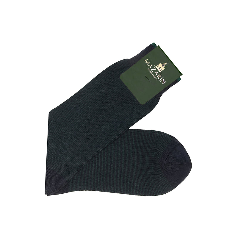Marine & Vert - Coton